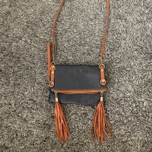 Italian Real Leather Cross body bag